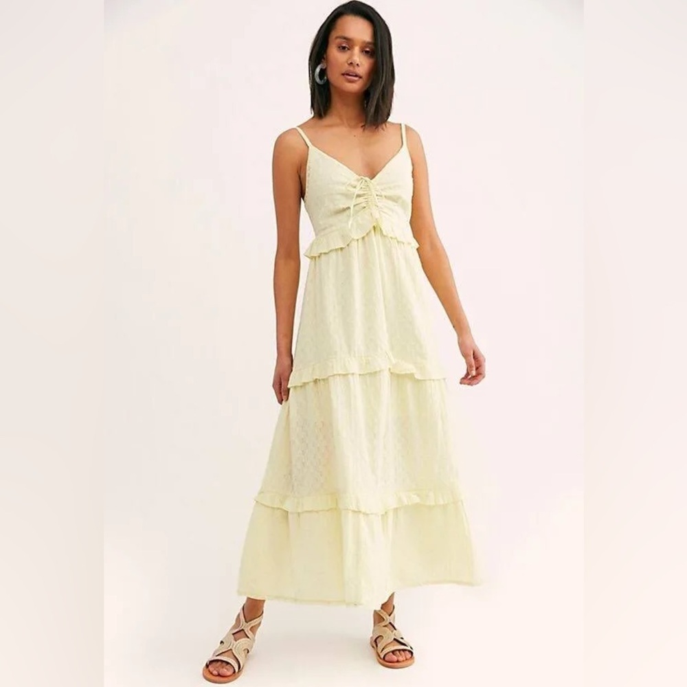 FREE PEOPLE Belong To You Tier Maxi Dress